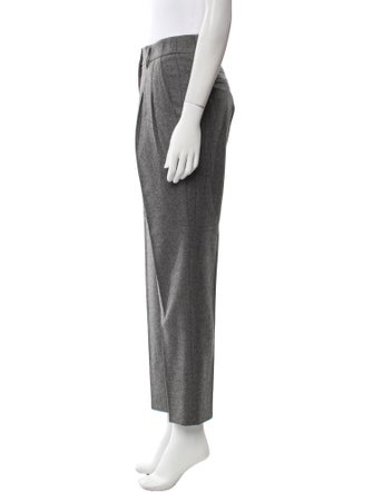 Akris Punto Wool Straight Leg Pants