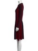 Akris Punto Wool Knee-Length Dress