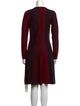 Akris Punto Wool Knee-Length Dress