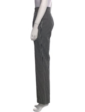 Akris Punto Striped Straight Leg Pants