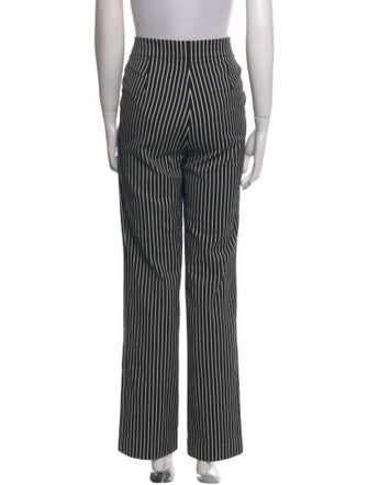Akris Punto Striped Straight Leg Pants