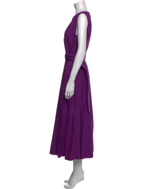 Akris Punto Scoop Neck Long Dress