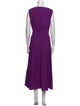 Akris Punto Scoop Neck Long Dress