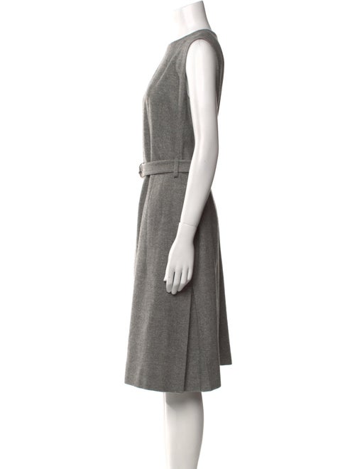 Akris Punto Wool Midi Length Dress