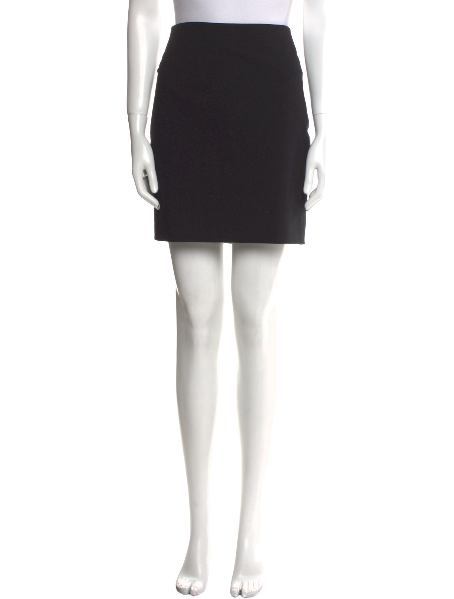 Akris Punto Pleated Accents Mini Skirt