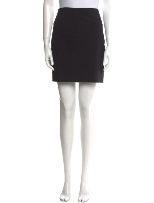 Akris Punto Pleated Accents Mini Skirt