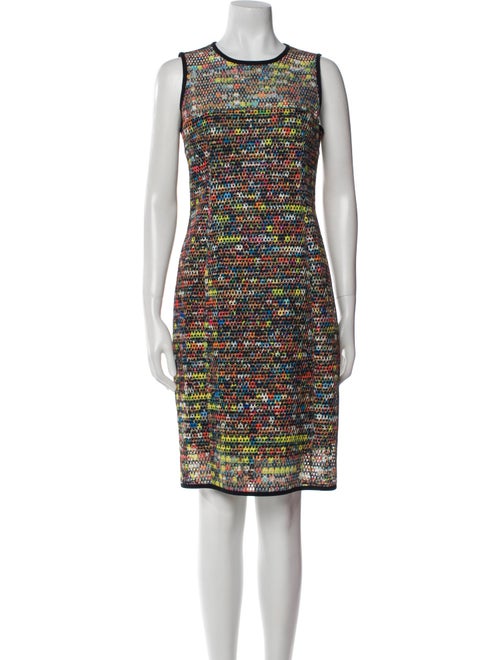 Akris Punto Printed Knee-Length Dress