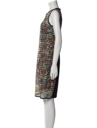 Akris Punto Printed Knee-Length Dress
