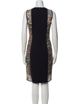 Akris Punto Printed Knee-Length Dress