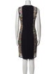 Akris Punto Printed Knee-Length Dress