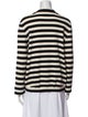 Akris Punto Wool Striped Button-Up Top