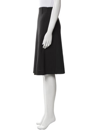 Akris Punto Wool Knee-Length Skirt