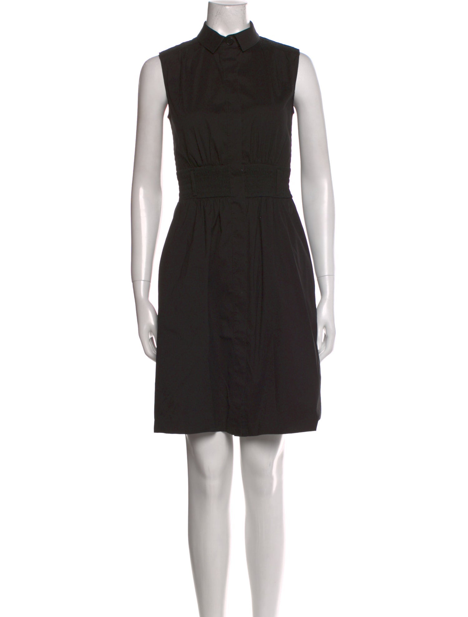 Akris Punto Mock Neck Knee-Length Dress