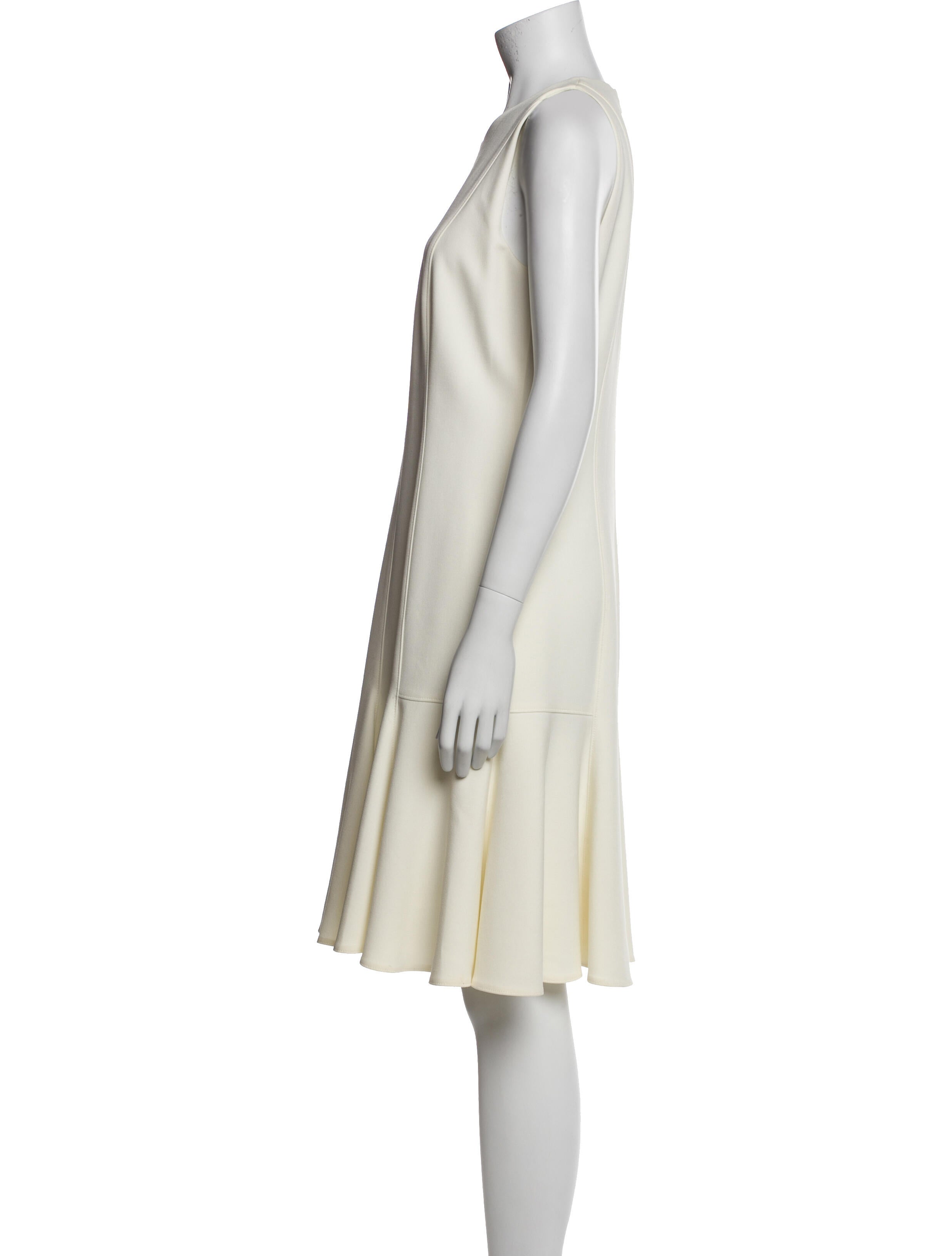 Akris Punto Crew Neck Knee-Length Dress