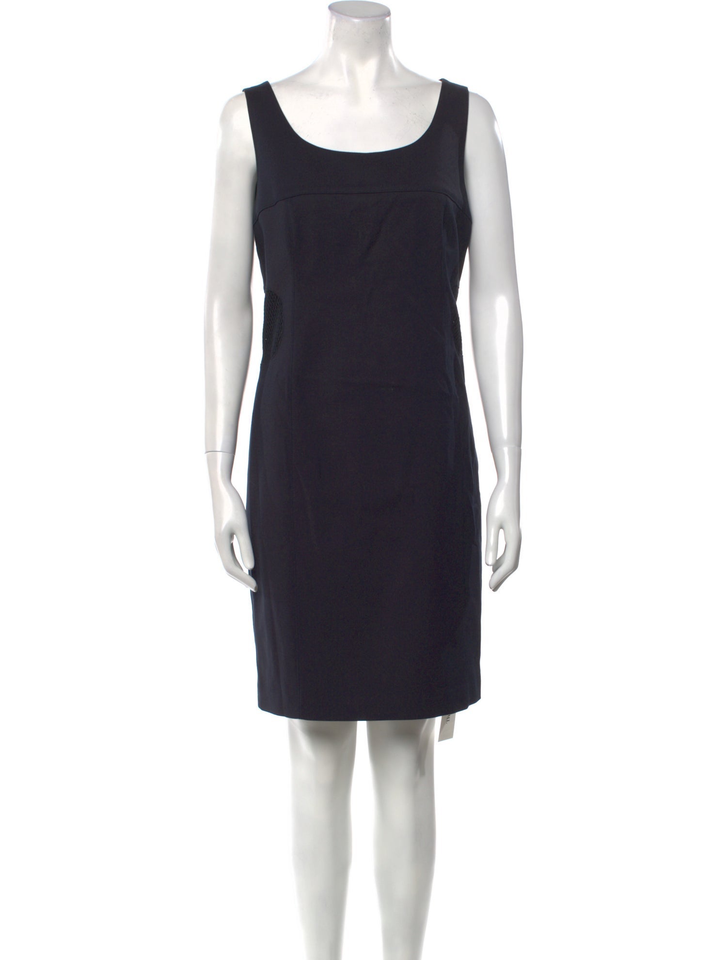 Akris Punto Scoop Neck Mini Dress