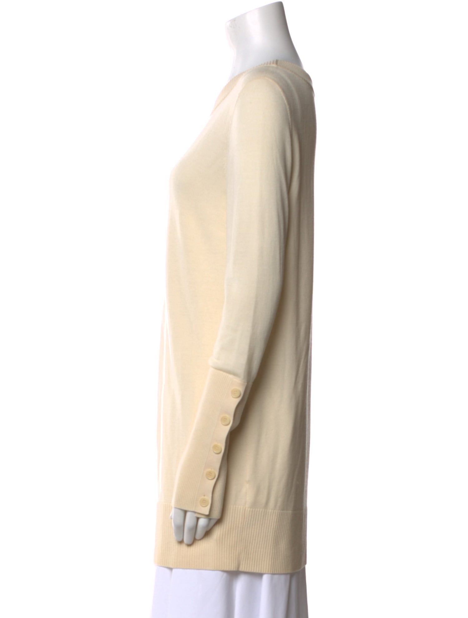 Akris Punto Wool Scoop Neck Sweater