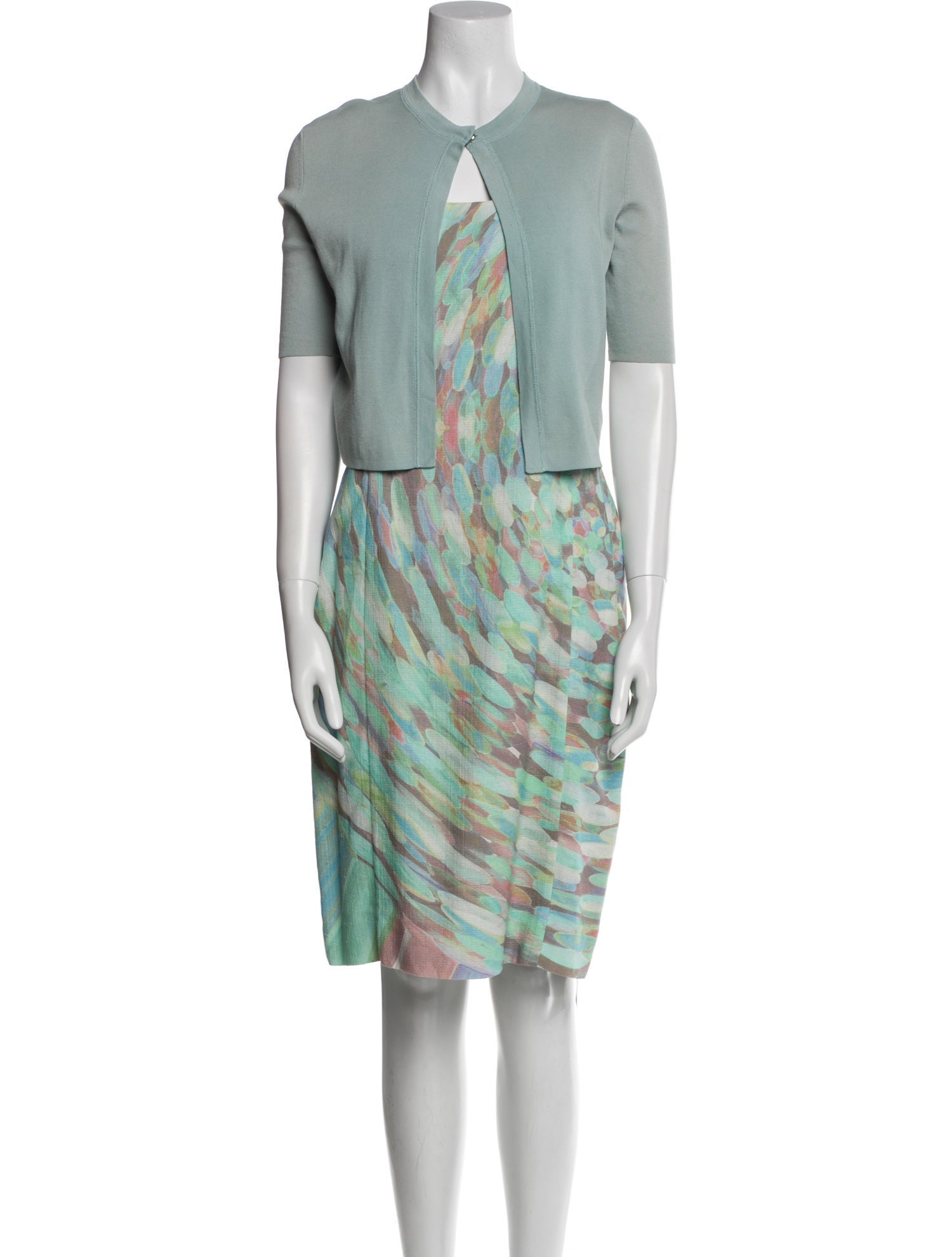 Akris Punto Printed Dress Set