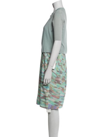 Akris Punto Printed Dress Set