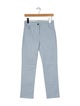 Akris Punto Mid-Rise Straight Leg Jeans