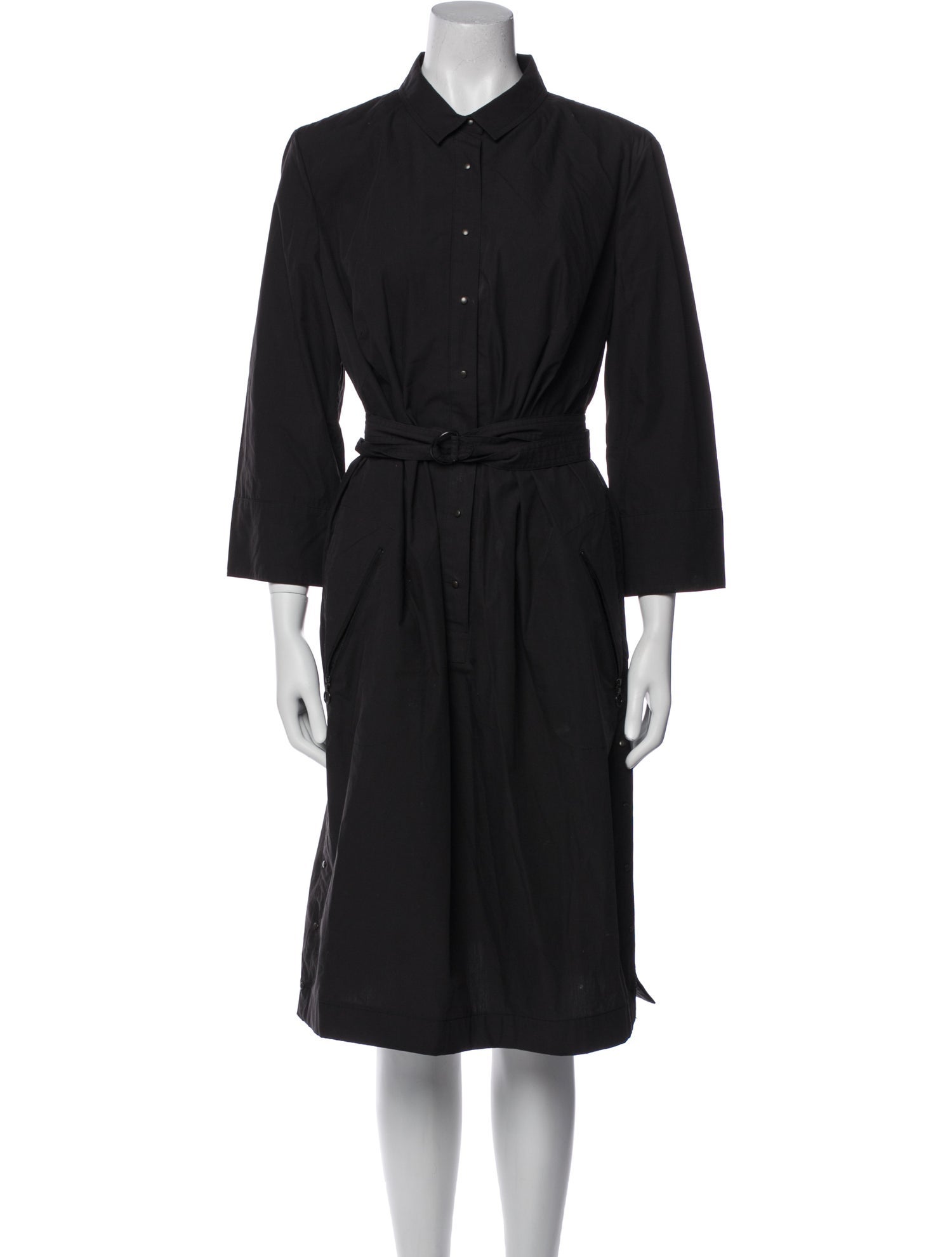 Akris Punto Wool Knee-Length Dress