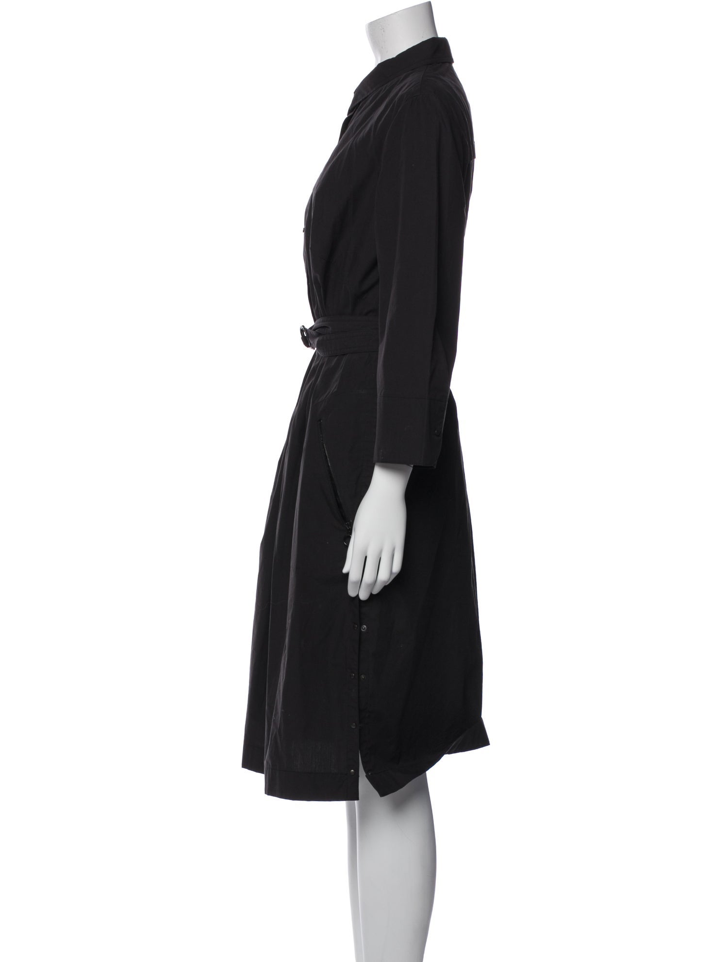 Akris Punto Wool Knee-Length Dress