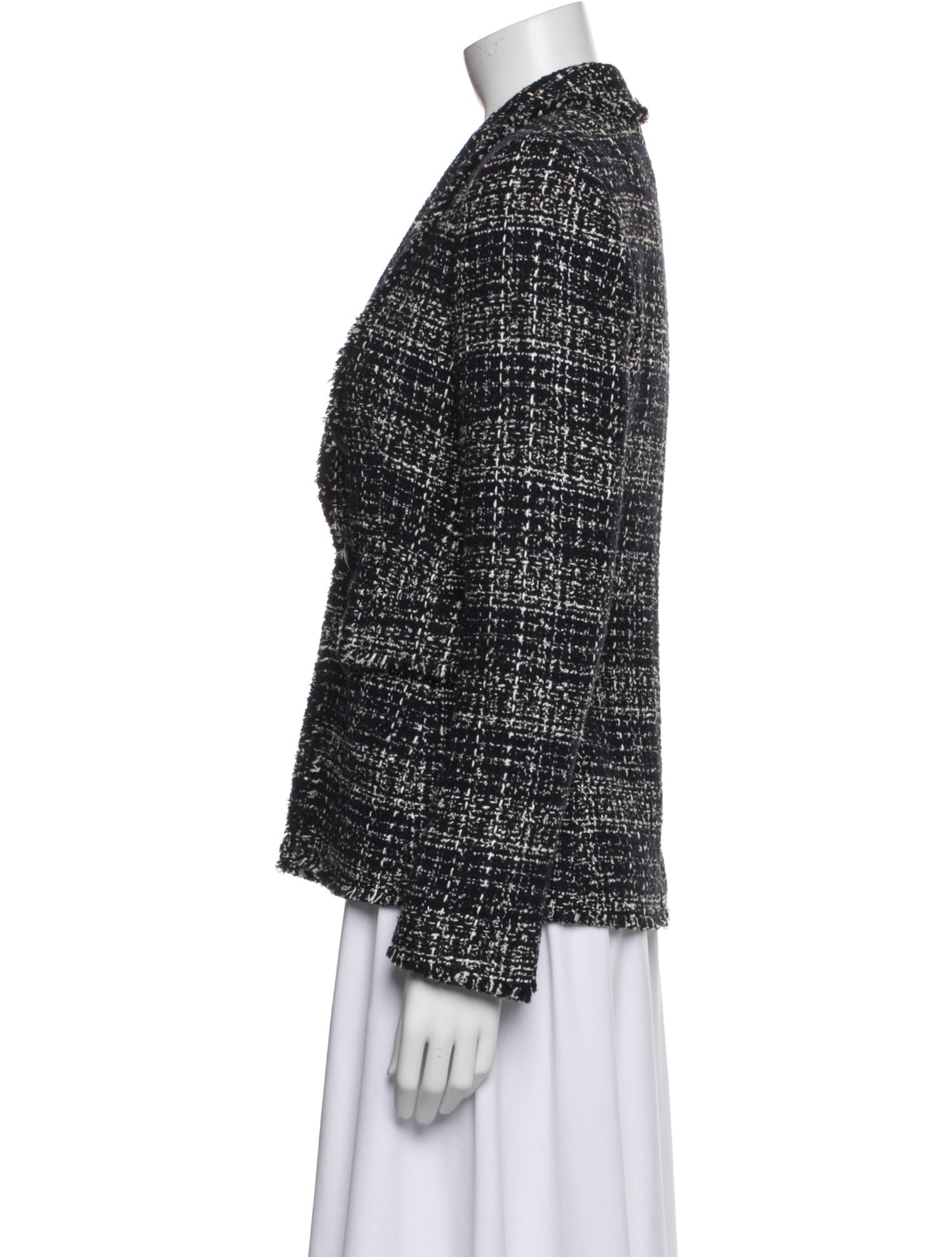 Akris Punto Plaid Print Blazer