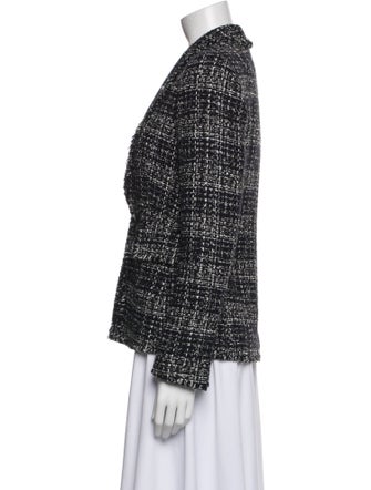 Akris Punto Plaid Print Blazer