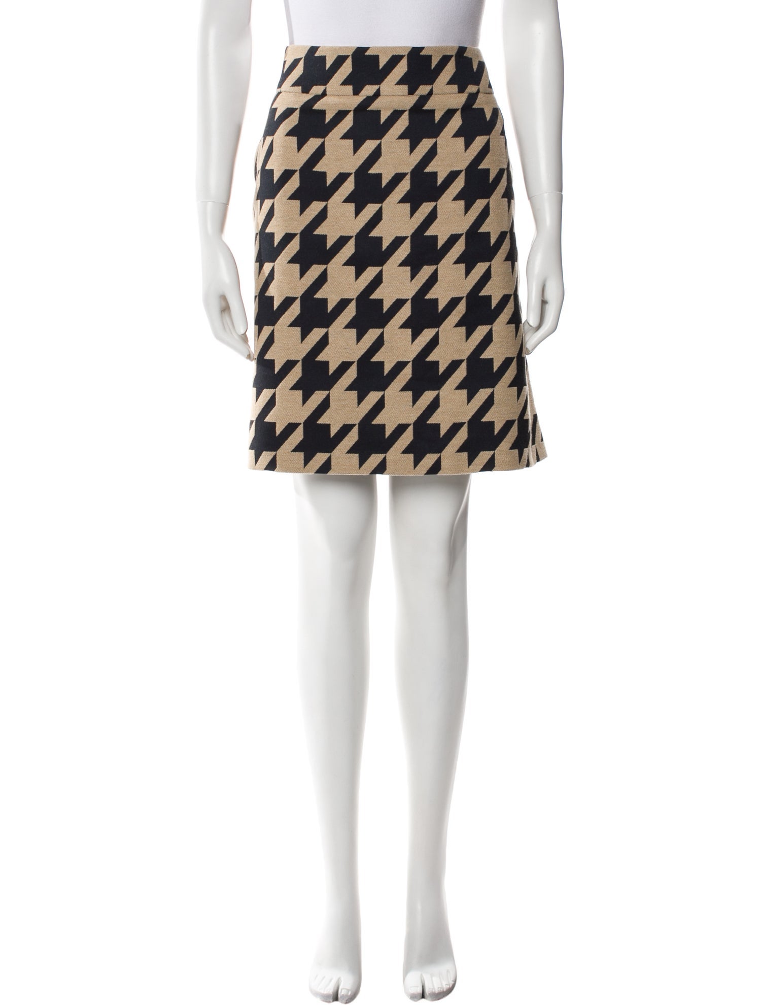 Akris Punto Printed Knee-Length Skirt