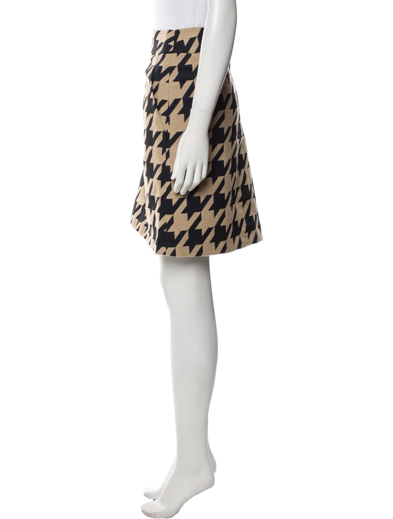 Akris Punto Printed Knee-Length Skirt