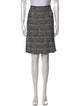 Akris Punto Tweed Pattern Knee-Length Skirt