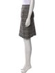 Akris Punto Tweed Pattern Knee-Length Skirt