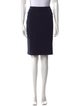 Akris Punto Pleated Accents Knee-Length Skirt