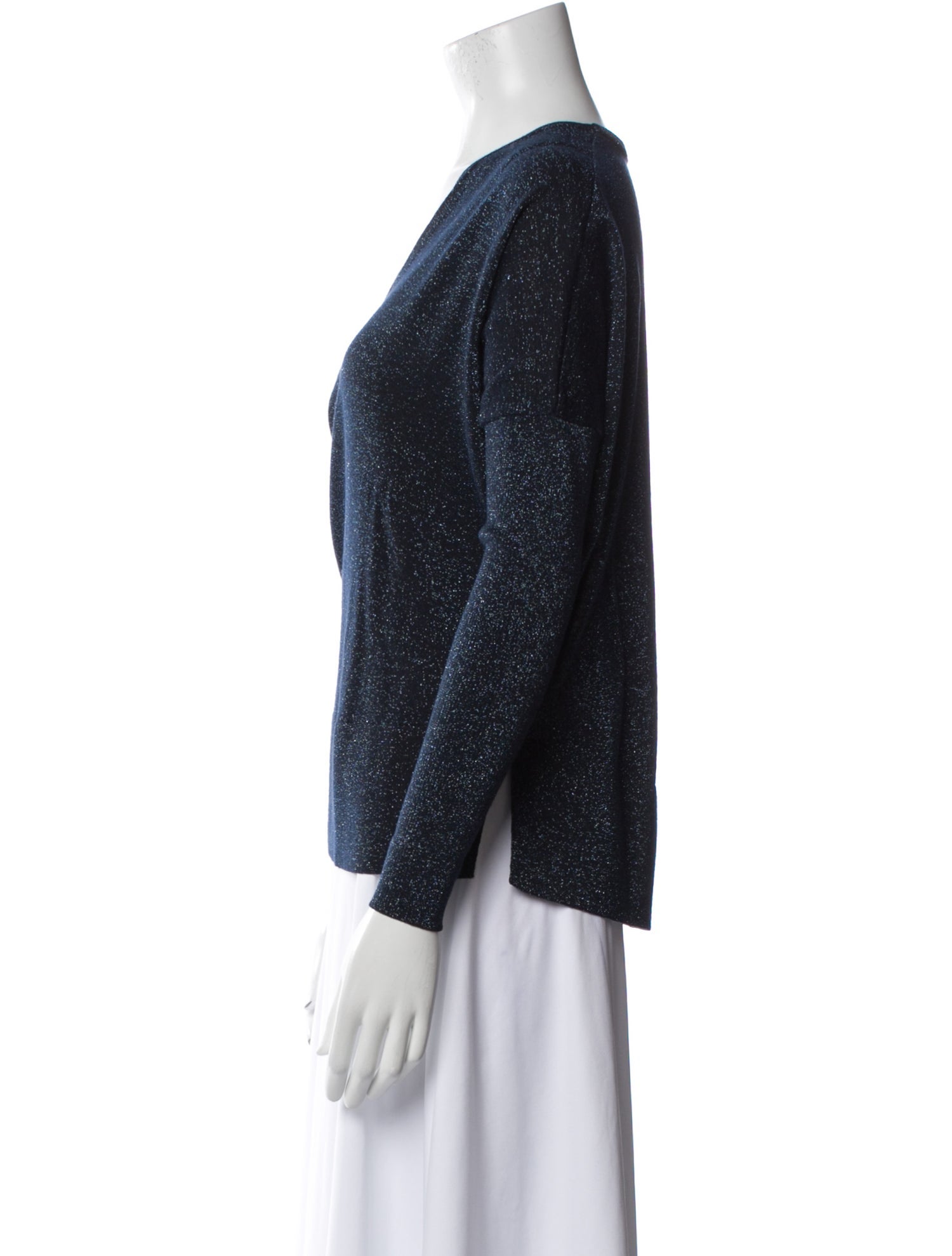 Akris Punto Wool V-Neck Sweater w/ Tags
