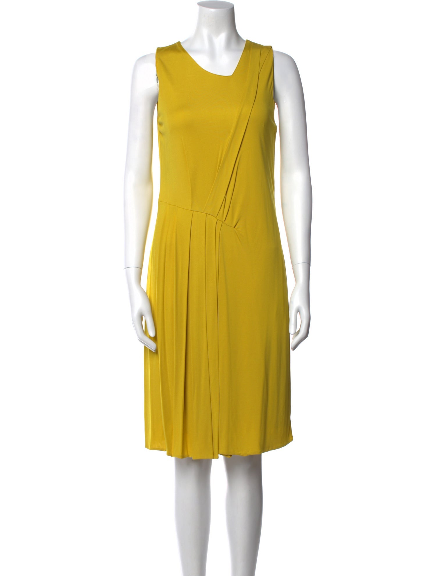 Akris Punto Cowl Neck Knee-Length Dress w/ Tags