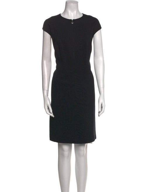 Akris Punto Crew Neck Knee-Length Dress