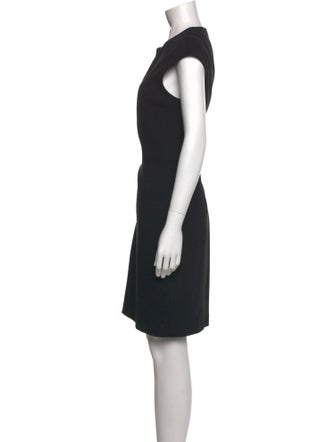 Akris Punto Crew Neck Knee-Length Dress