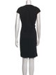 Akris Punto Crew Neck Knee-Length Dress