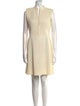 Akris Punto Lambskin Mini Dress
