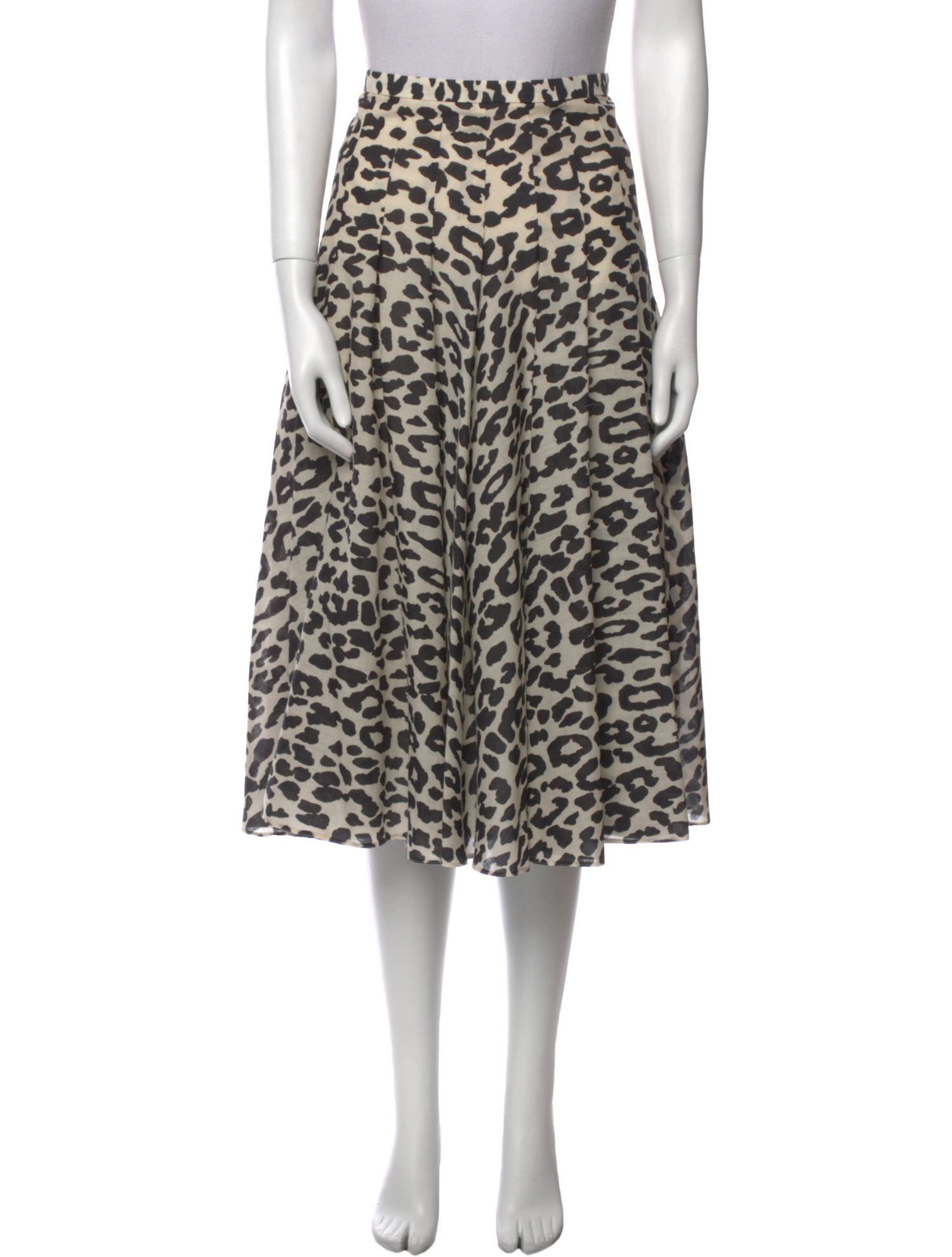 Akris Punto Wool Mini Skirt