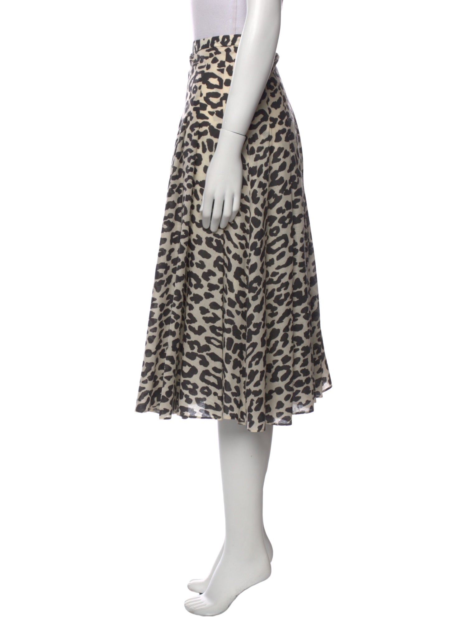 Akris Punto Wool Mini Skirt