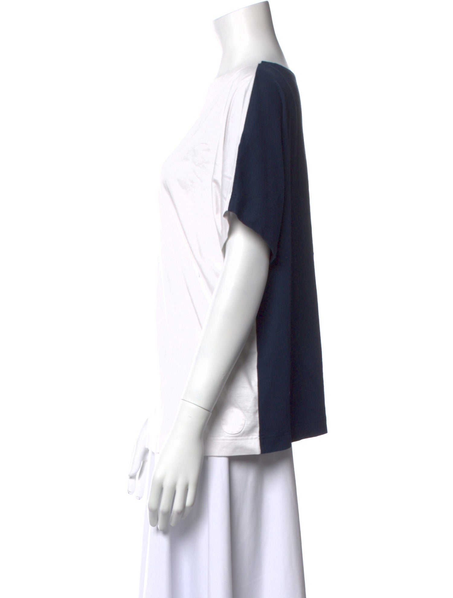 Akris Punto Scoop Neck Short Sleeve T-Shirt