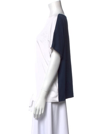 Akris Punto Scoop Neck Short Sleeve T-Shirt