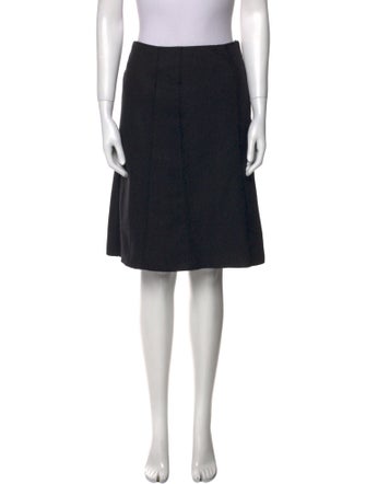 Akris Punto Wool Knee-Length Skirt