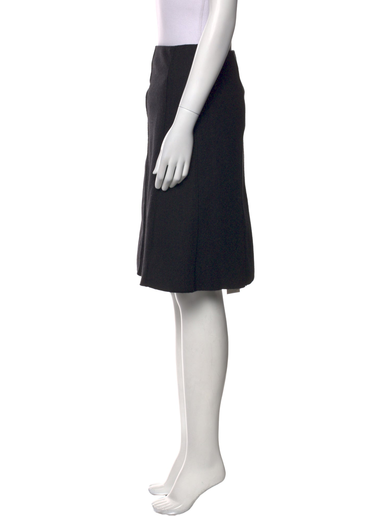 Akris Punto Wool Knee-Length Skirt