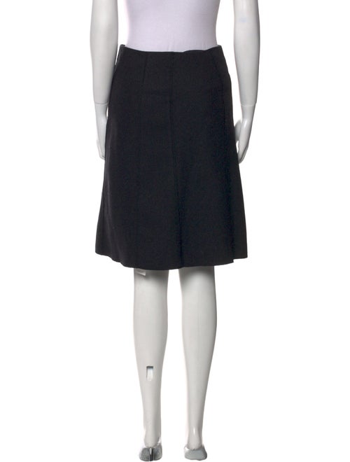 Akris Punto Wool Knee-Length Skirt