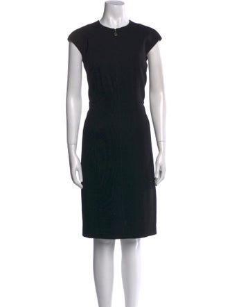 Akris Punto Crew Neck Knee-Length Dress