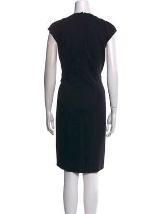 Akris Punto Crew Neck Knee-Length Dress