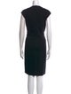 Akris Punto Crew Neck Knee-Length Dress