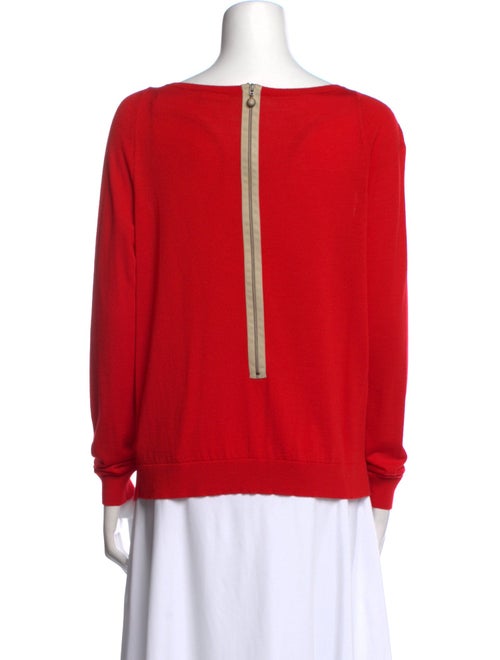 Akris Punto Wool Scoop Neck Sweater