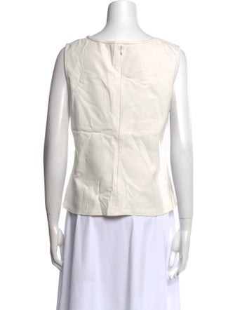 Akris Punto Scoop Neck Sleeveless Top